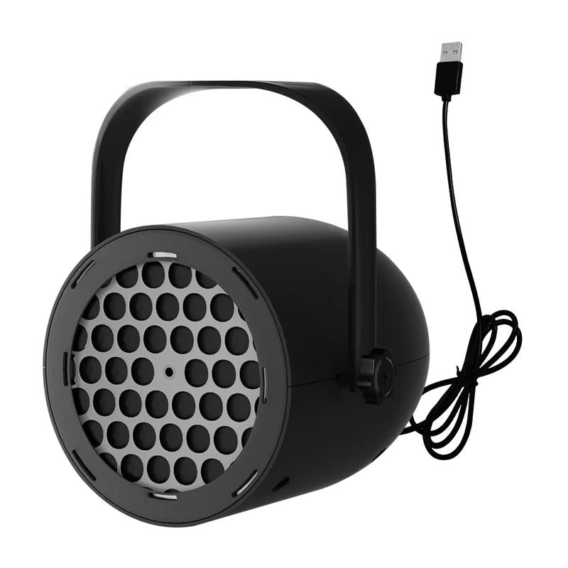 Joytutus 16 Pattern Christmas Projection Light USB Snowflake Lamp for Car Home Decor USB Powered Versatile Easy to Use for Christmas Halloween Party